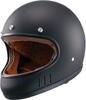 MARUSHIN Motorcycle Helmet Neo Retro Full Face DRILL Matte Black M Size MNF2 02002324 (57-58cm)