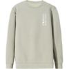 Comfortable Casual Simple Letter Print Round Neck Pullover Sweatshirt Men Sweatshirt Floating-Gray 152447733S-2