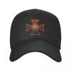 Classic Unisex Knights Templar Shield Cross Baseball Cap Adult Adjustable Dad Hat Women Unisex Outdoor Snapback Caps