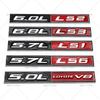Metal 6.0L LS2 6.8L LS3 5.7L LS1 5.0L V8 5.7L LS6 Badge Emblem Decals Stickers
