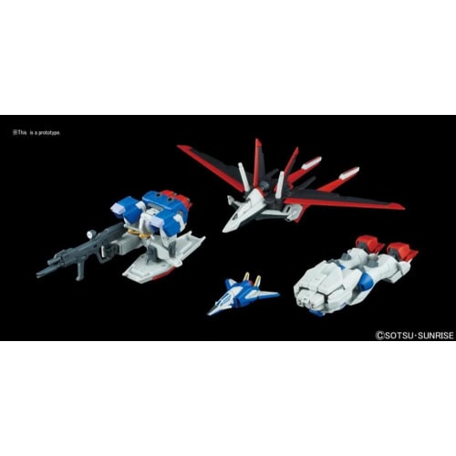BANDAI SPIRITS HGCE 198 Mobile Suit Gundam SEED DESTINY Force Impulse Gundam 1/144 Scale Pre-Colored Plastic Model Kit