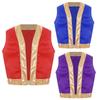 Boys Girls No-Button Toad Vest Kid Arabian Sleeveless Waistcoat Party Costume Vests
