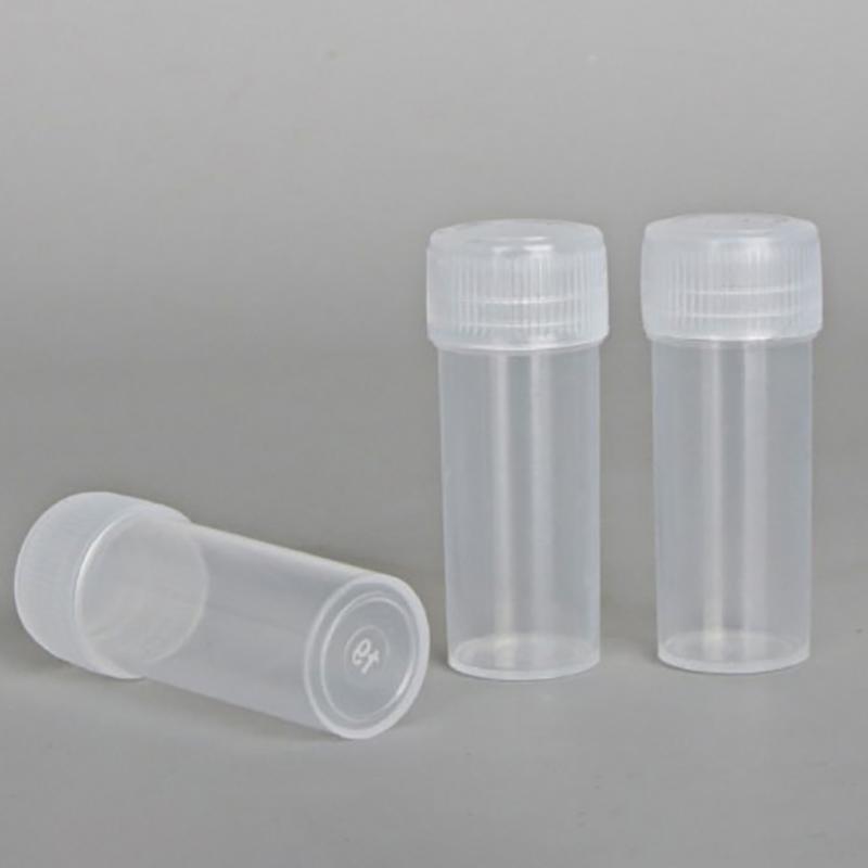 20Pcs 5Ml Plastic Bottle Vials Medicine Pill Liquid Powder  Storage Container