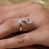Moonstone Ring, 925 Silver Ring, Handmade Ring, Beautiful Gift, Promise Ring, Stackable Ring, Unique Gift