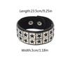 Women/Men Men Women Leather Wristband Men Women Gift Punk Style Leather Bracelet Cosplay Jewelry