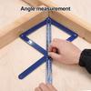 Corner Angle Finder Ruler Durable Construction Multi-Function Angle Measurement Miter Saw Bevel Gauge Protractor Tool