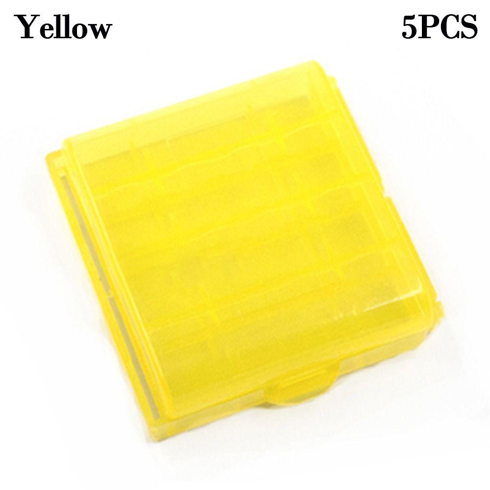 Rechargeable Battery Container Organizer Battery Box Battery Case Battery Holder Storage 4 AA AAA