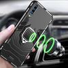 For Xiaomi 11 Redmi Note 10 Samsung Galaxy A12 iPhone 13 Huawei P50 Luxury Magnetic Kickstand Hybrid Armor Case Cover