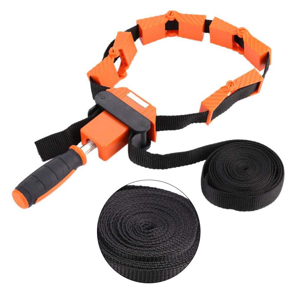 Nylon MultiFunction Binding Belt Clamp Frame Woodworking Tool Polygons Angle Clip