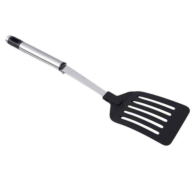 Stainless Steel Pancake Fried Steak Shovel with Oil Leakage Function PP Handle Kitchen Cooking Tools