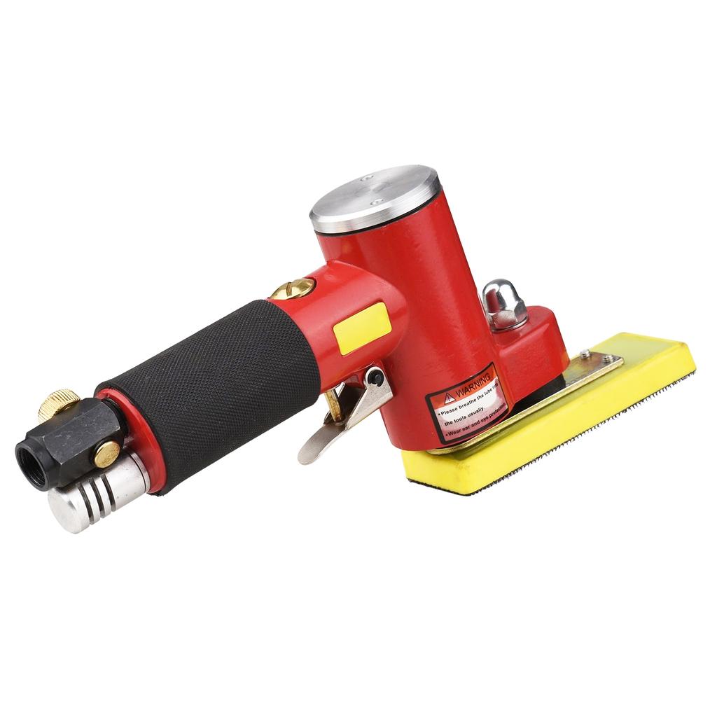 Mini Straight Line Air Sander with 2 Sanding Pads Random Orbital Pneumatic Sander Air-operated