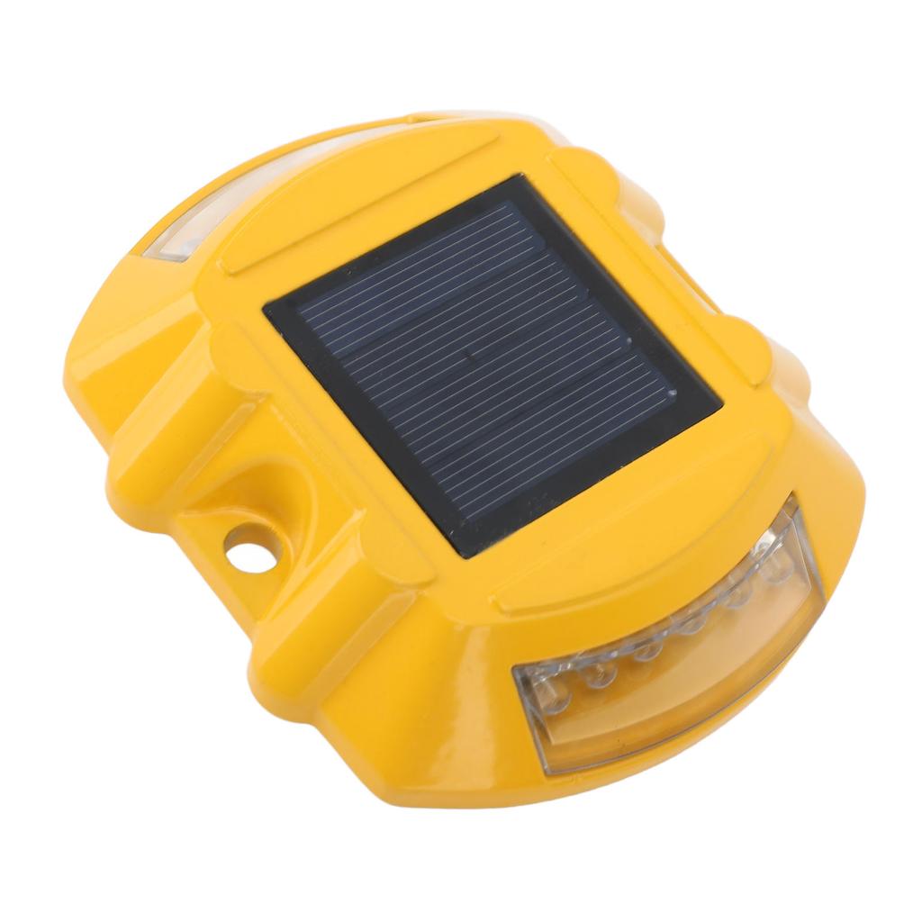 Solar Driveway Marker Lights Aluminum Alloy Waterproof Solar Power Ground Road Stud Lamp for