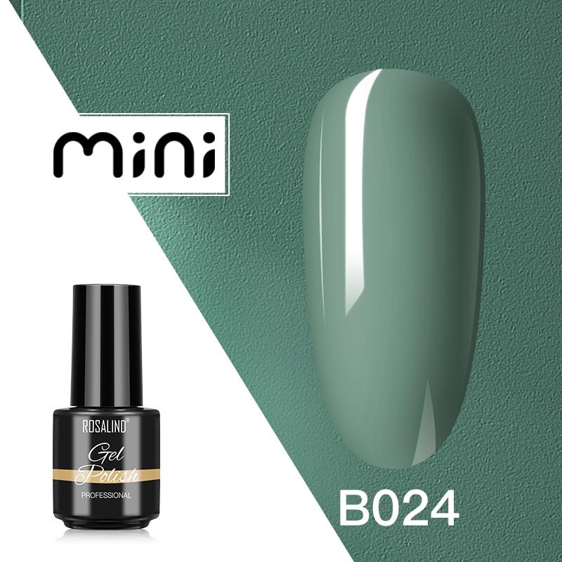 ROSALIND Colorful Nail Gel Polish Hybrid Gel Polish for Nail Art Design Soak Off Base Top Coat UV/LED Lamp Nail Enhancement 40 Colors