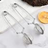 1Pc Stainless Steel Handle Tea Ball Tea Clip To Make Tea Mesh Filter Seasoning Mesh Leakage Ball Clip Easy To Make Tea Ball