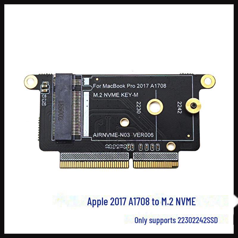 MacBook Pro 2013-2017 A1708 NVMe PCIe M.2 Adapter
