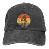 Bigfoot Sasquatch Multicolor Hat Peaked Men Women's Cowboy Cap Carrying Taco Funny Baseball Caps Personalized Visor Protect Hats