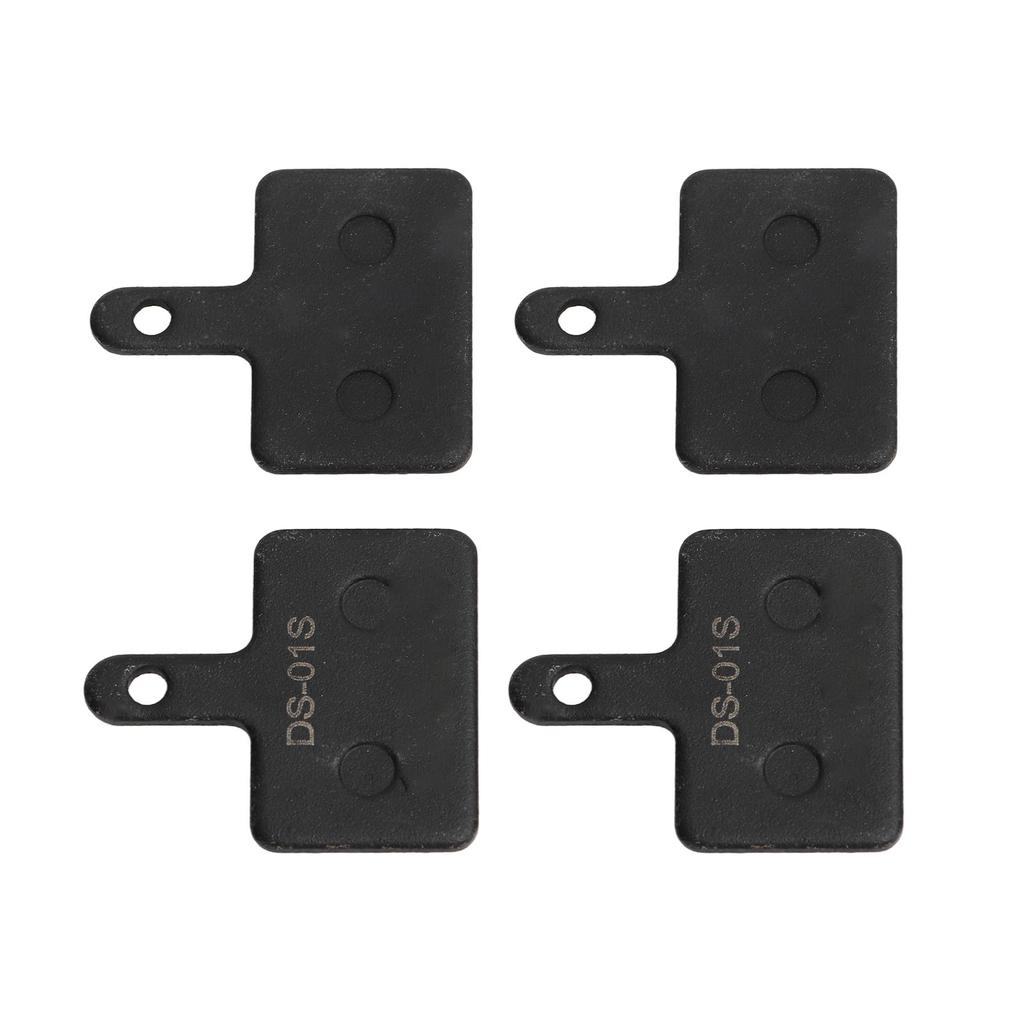 2 Sets Bike Disc Brake Pads High Sensitivity Balanced Rebound Semimetal Lightweight Portable Brake
