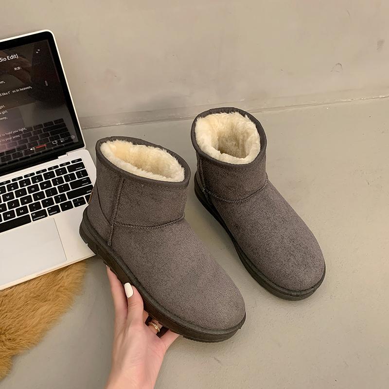 Fashion New Winter Snow Woman Boots Winter Fashion Snow Cotton Plus Velvet Thickened Anti-slip Warm Female Platform Shoes for Women
