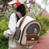 Cat Bag Backpack Portable Small Dog Backpack Large Capacity Breathable Four-season Universal Cat Bag