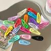 10pcs Mini Baby BB Clip Shiny Surface Kawaii Cute Candy Color Children Side Hair Pin Fashion Bangs Clip Kids Headwear