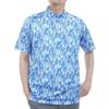 Golf Retro Short Sleeve Mock Neck Shirt 3GE05A Men's BL