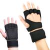 1 Pair Sports Weight Lifting Gym Gloves Wrist Fitness Men Gloves Half Finger Palm Care