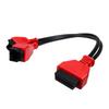 OBD2 Cable for FIAT/ALFA ROMEO OBD 12+8 Bypass Adapter Lead Cable for Chrysler 12 8 Adapter Cable Works for LAUNCH X431