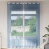 VidaXL Voile Curtains with Eyelets 2 Pcs Royal Blue, Net Curtain, Sheer Curtain, Window Voile, Treatment of 4102118