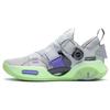 Li Ning All City 9 V2 Shock Absorption Non-Slip Wear-Resistant Low-Top Basketball Shoes Men Basketball Shoes Gray ABAR121-5
