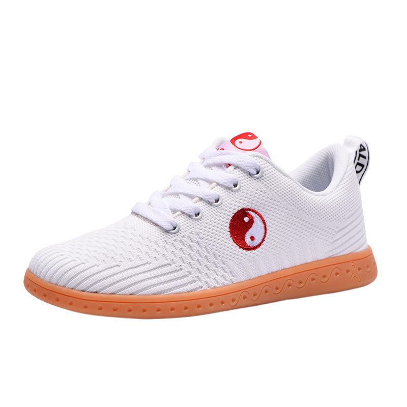 Tai Chi Shoes Women's and Men's Spring and Summer Summer Breathable Mesh Beef Tendon Sole Tai Chi Sports Shoes Taoist Martial Arts Training Shoes
