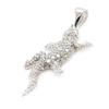 [I9828] - Silver Pendant 'Sublime Salamander'