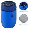 Outdoor Barrel Mesh Cover Drawstring Closure Water Collection Bucket Protective Guard Leaves Debris And Small Object Rain