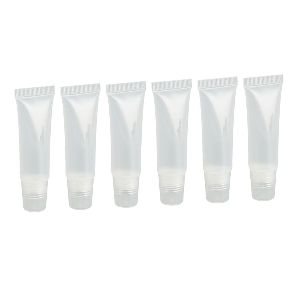 20pcs 10ml Lip Gloss Tubes Professional Refillable Empty Lip Balm Containers for Cosmetics DIY