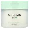 All Clean, Green Pore Toner Pads, 75 Sheets, 300G(10.58Oz)