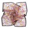 Gran Creer Silk Large Made In by Grancreer Scarf, Square, 88x88cm, Women's, Japan, (A-Floral Pink)