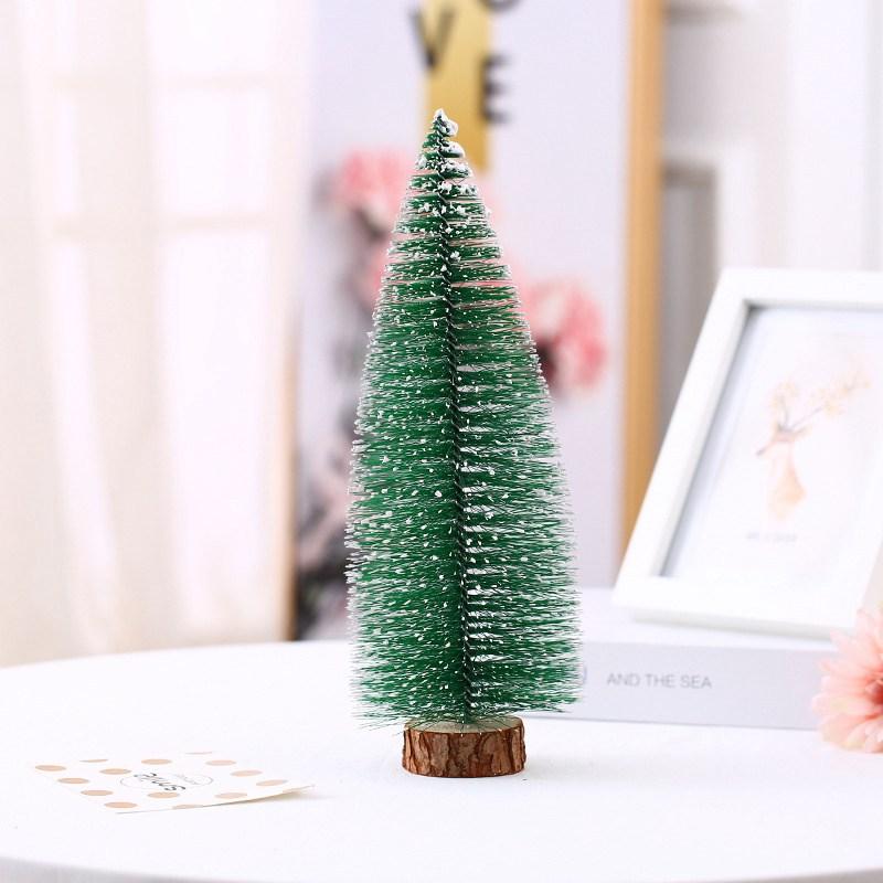 5xSmall Mini Christmas Gift Window Desktop Decoration Christmas Decorations Pine Tree Christmas Tree Office