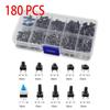 180pcs 10 Value 4.3-14mm Small Mini Momentary Tactile Push Button Switch