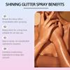 Body Flash Highlighter Spray Natural Stereoscopic Long-lasting Brightening Glitter 120ml