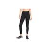 Quick-Dry Solid Color Breathable Mid-Rise Running Fitness Pants Women Pants Black DM7750-010