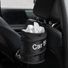 Collapsible Black Car Trash Can Pack Trash Bag Rubbish Waste Bin for Little Leak Proof Car Cooler Bag Garbage Bag