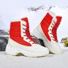 Fashion Winter Women's Casual Snow Boots Outdoor Comfortable Warm Plush Cotton Shoes Anti Slip Thick Soled Ankle Boots Shoes for Women