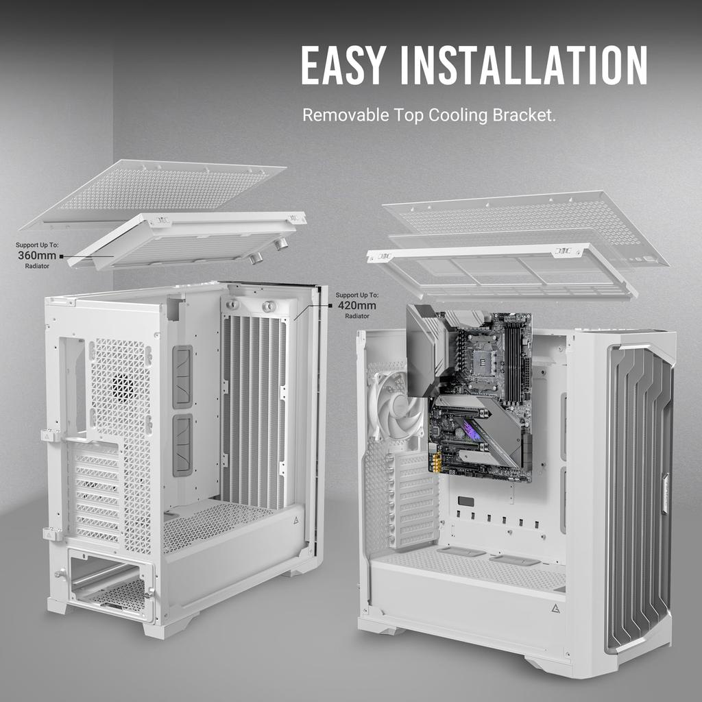 Full Tower Case Performance 1 FT White E-ATX