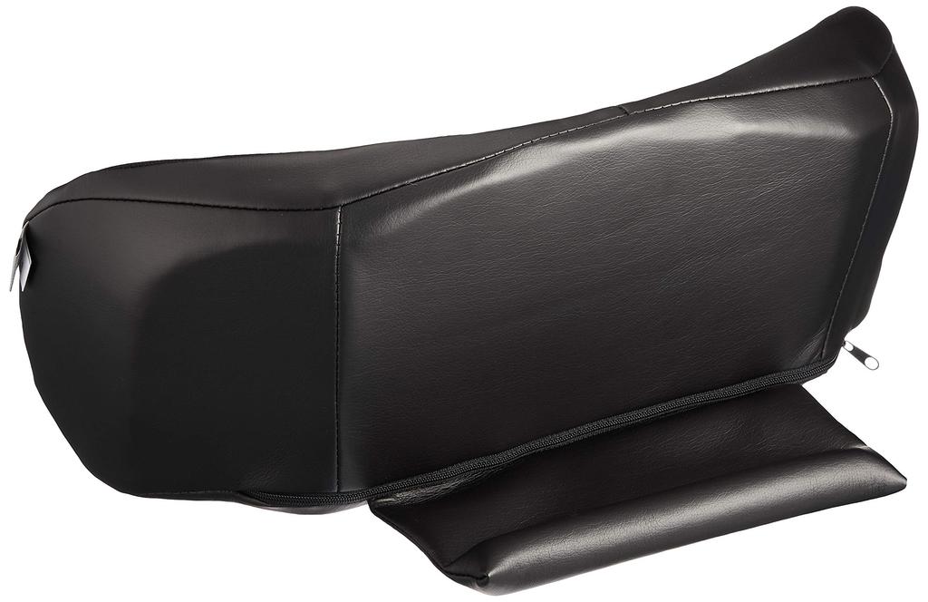 BONFORM Seat Cushion, Fit Cushion for Light and Standard Cars, Lumbar and Back Support, Back Support Type, 19x38x15.5cm, Black, 5334-76BK