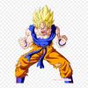 Patches For Clothes Bag Iron On Thermal Stickers Goku Battle Damaged Goku Gohan Pattern Washable Heat Transfer