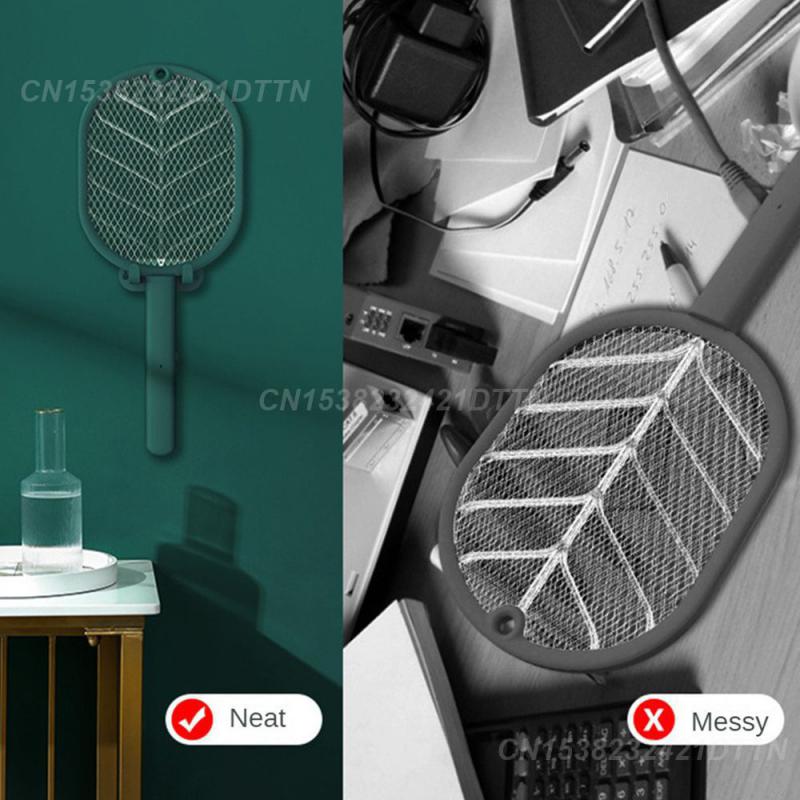 Electric Fly Swatter Electric Shocker Indoor Outdoor Fly Swatter Trap Pest Control Electric Mosquito Swatter Bug Zapper Traps