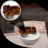 Dog Tea Candle Holder Puppy Stand For Room Bathroom Table Centerpiece Decor Puppy Candle Holder Resin Ornaments Crafts