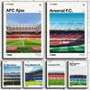 Football Poster Clubs Playing Field Liverpool Poster Print Canvas Pictures Home for Living Room Bedroom Modern Wall  Room Decor