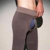 Qinghe 2022 Men's Warm Pants with Zipper: Stylish, Sexy, and Functional.