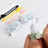10/20/30PCS Cable Storage Mobile Phone Cable Winder Earphone Clip Charger Cord Organizer Management Multifunctional Silicone Wire Cord Fixer Holder