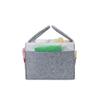 Travel Portable Mommy Bag Multifunctional Diaper Storage Bag Felt Cloth Storage Basket for Baby Suppily Diaper Organizer